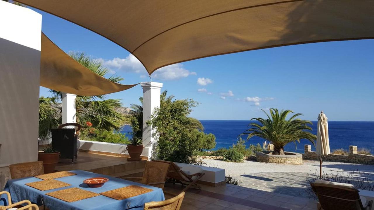 Tranquil Villa With Sea View In Ammopi Karpathos Amoopi Exterior foto